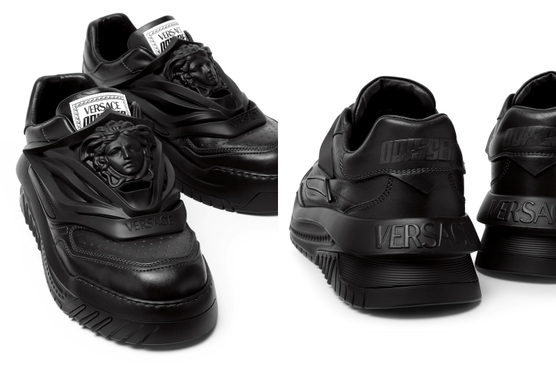 Versace Odissea black - 今季最潮球鞋！ Versace Odissea未来感立体设计 夺人眼球