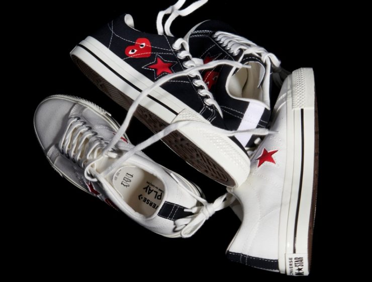 Converse x PLAY Comme des Garcons One Star 740x560 - Converse x PLAY Comme des Garçons One Star 经典帆布鞋的趣味面