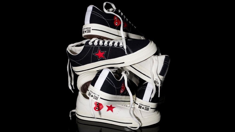 Converse x PLAY Comme des Garcons One Star new - Converse x PLAY Comme des Garçons One Star 经典帆布鞋的趣味面