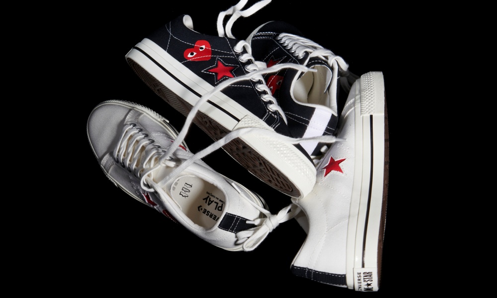 Converse x PLAY Comme des Garcons One Star - Converse x PLAY Comme des Garçons One Star 经典帆布鞋的趣味面
