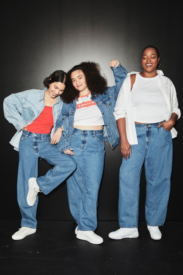 levis fall winter 2022 women jeans denim - 复刻80、90年代经典；Levi’s 新品上身效果满分！