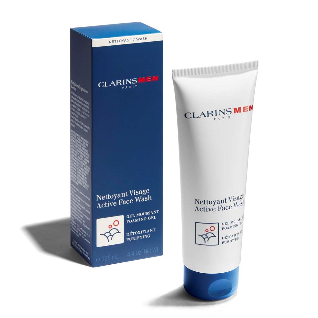 Clarins Men Active Face Wash - 适合油性肌肤男士的6款洗脸霜