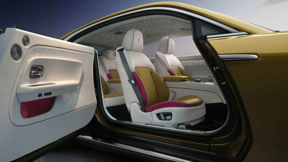 Rolls Royce Spectre interior - Rolls-Royce 发布首款纯电动车！命名为 Spectre 闪灵