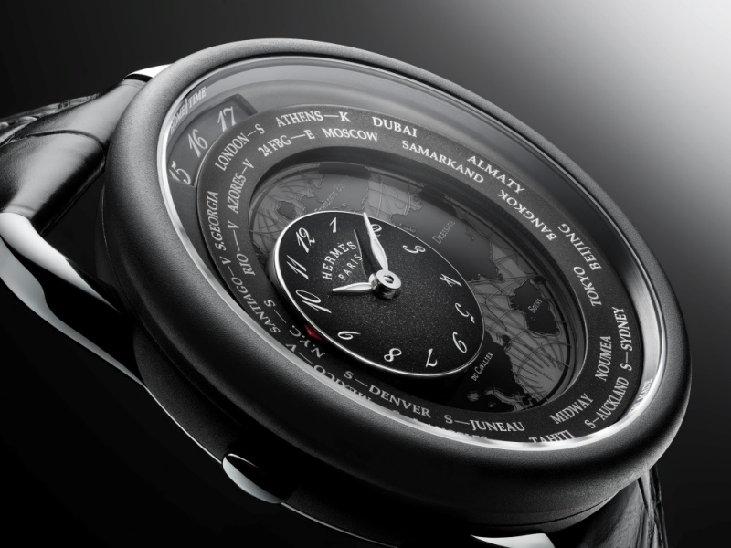 Arceau Le temps voyageur 41 details - 献给时尚迷的高端时尚品牌腕表