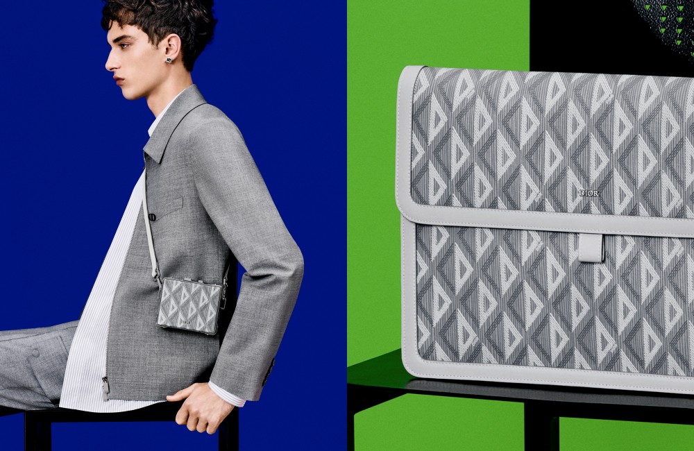 Dior Men Spring 2023 OBLIQUE bag - Robert Pattinson 魅力爆棚，演绎 Dior 2023春季广告