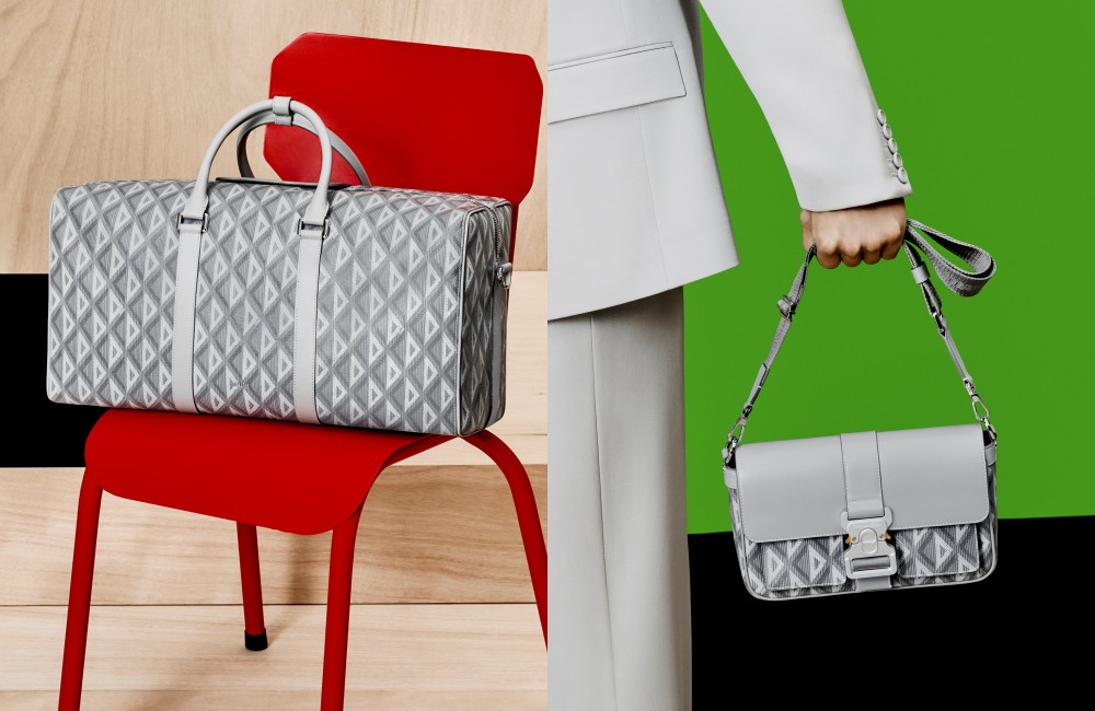 Dior Men Spring 2023 OBLIQUE sling bag - Robert Pattinson 魅力爆棚，演绎 Dior 2023春季广告