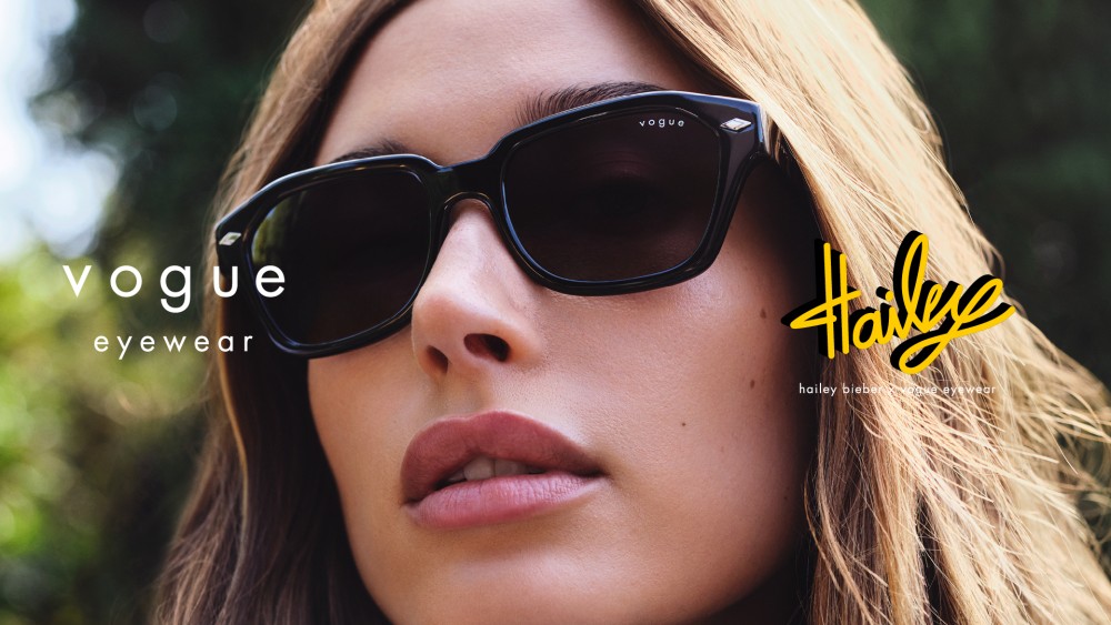Hailey Bieber X Vogue Eyewear - 精选4大品牌墨镜，满足不同个性与风格男士