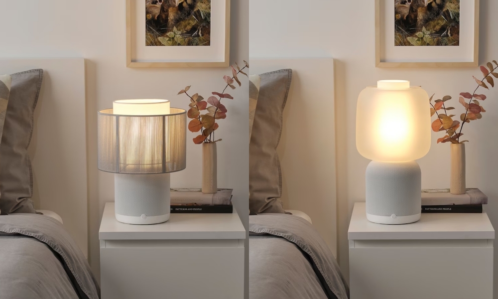 Sonos X Ikea SYMFONISK Speaker lamp base with WiFi white - 总结2022最值得入手的蓝牙音箱