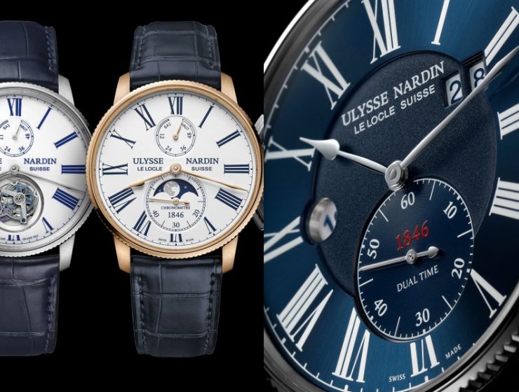 Ulysse Nardin Marine Torpilleur 3 new watches 740x560 - Ulysse Nardin 航海天文台腕表：儒雅的精密时计