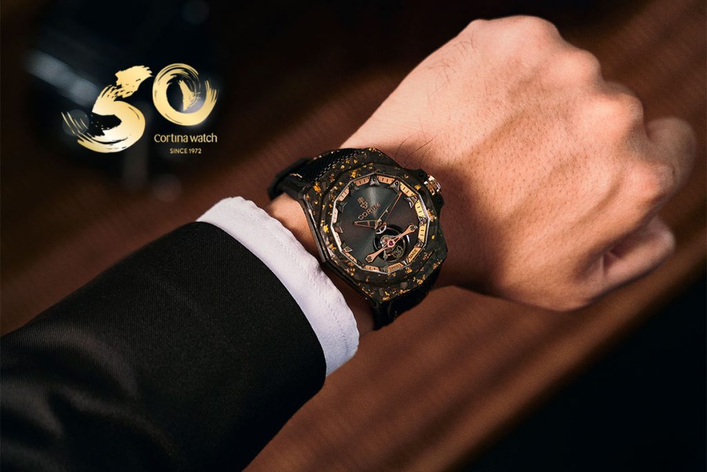 Corum Admiral 45 Tourbillon Cortina Watch 50th Anniversary special 1024x683 - Cortina Watch X Corum 限量版陀飞轮表