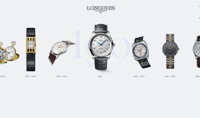 KINGSSLEEVE Longines watchs timeline since 1832 190th anniversary limited edition 680x400 - 年代变迁，心意不变；Longines 190年来各款腕表送礼代表
