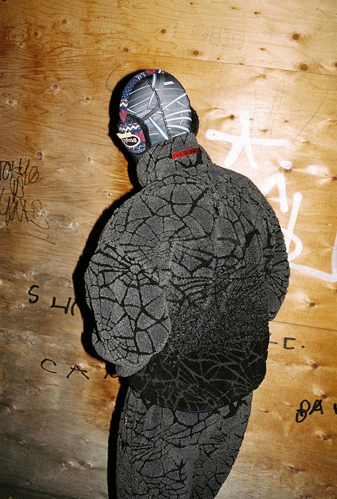 Supreme x Spyder fleece jacket black - 滑雪运动结合街头风格：Supreme x Spyder 联名系列