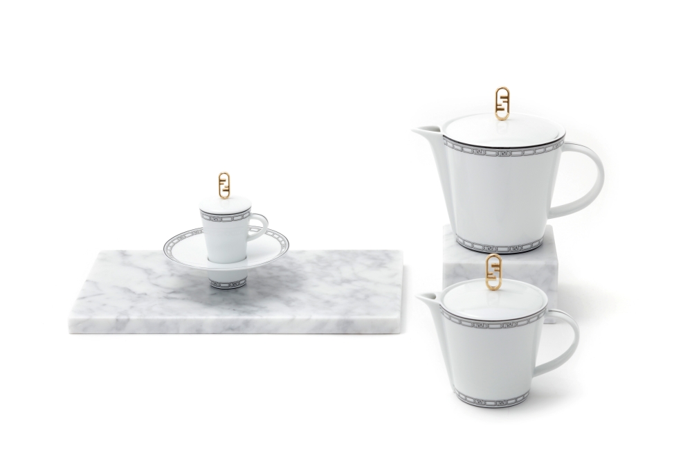 fendi porcelain tableware - 买得到的品味！FENDI 首个家居装饰系列登场
