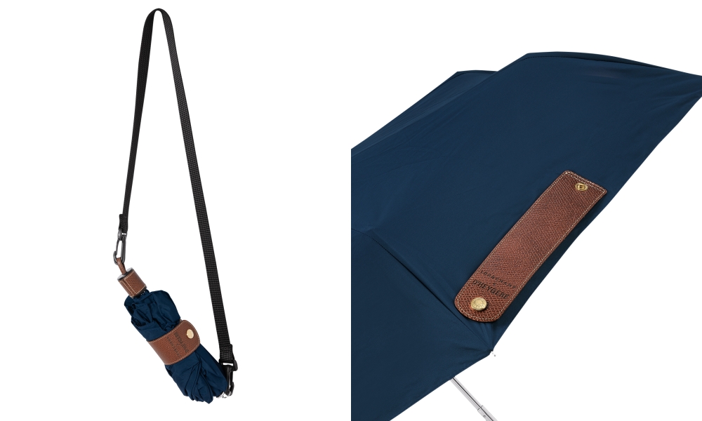 Longchamp x DHeygere umbrella blue - ”可变身”的时尚单品 Longchamp x D'Heygere 好玩又实用！