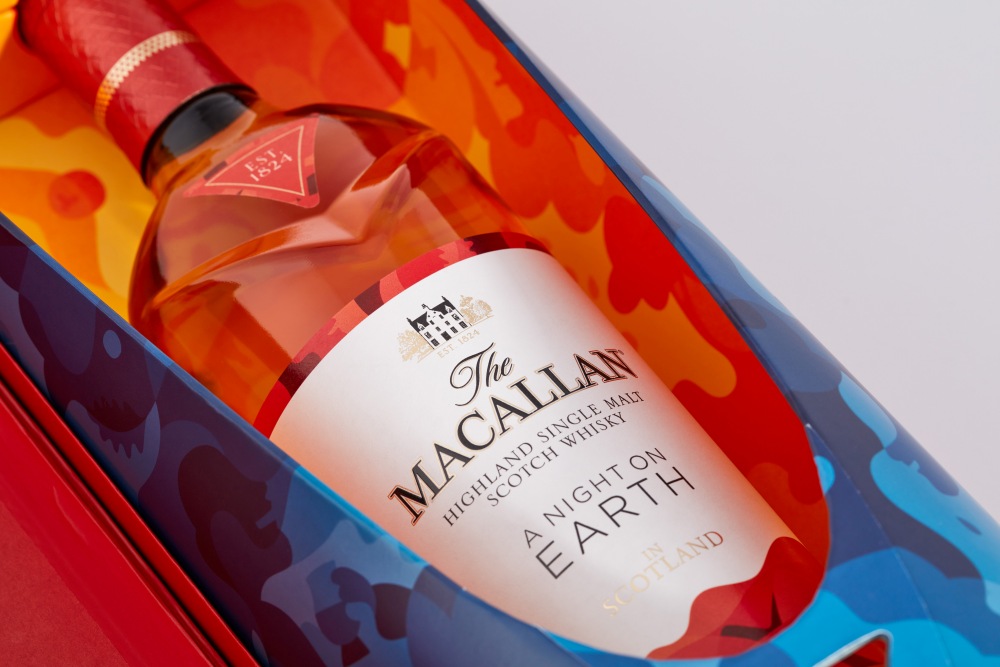 The Macallan A Night On Earth In Scotland bottle - The Macallan 春宴系列威士忌 融入苏格兰新年美好祝愿