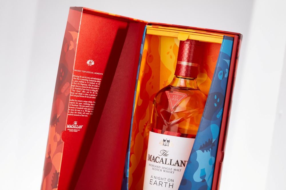 The Macallan A Night On Earth In Scotland box - The Macallan 春宴系列威士忌 融入苏格兰新年美好祝愿