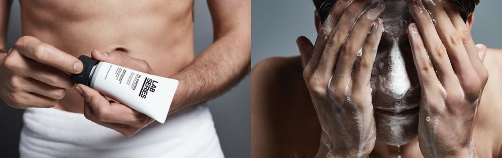 man acne problem face cleansing - 男士护肤指南：减轻痘痘和暗疮问题