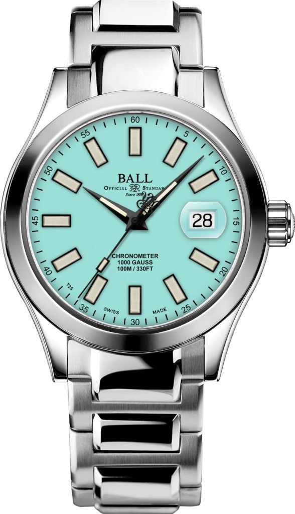 BALL Watch Engineer III Marvelight Chronometer turquoise 588x1024 - 马新限量发售 BALL Watch Engineer III Marvelight Chronometer 腕表