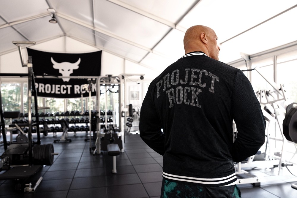 Under Armour Project Rock Collection SS 2023 Dwayne Johnson jacket - 莫忘锻炼的初衷！Under Armour Project Rock 为你助力