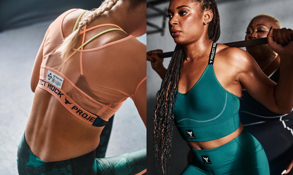 Under Armour Project Rock Collection SS 2023 sport bra - 莫忘锻炼的初衷！Under Armour Project Rock 为你助力