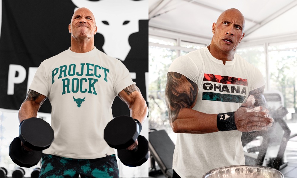Under Armour Project Rock Collection SS 2023 tee - 莫忘锻炼的初衷！Under Armour Project Rock 为你助力