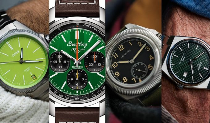 Watches in Green opening 680x400 - 绿意盎然｜细数 4 款 Breitling、Oris 及 Longines 腕表